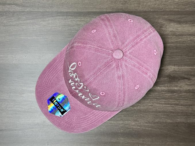 Embroidered Baseball Hats for Men and Women