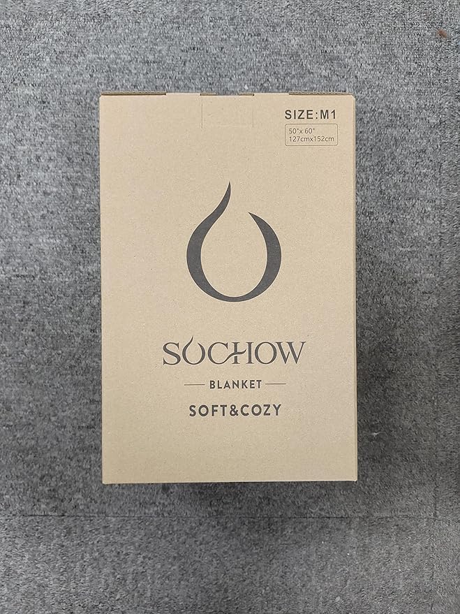 SOCHOW Sherpa Fleece Throw Blanket, Double-Sided Super Soft Luxurious Plush Blanket Throw Size, Celadon, 50x60 inches