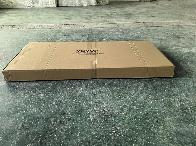 VEVOR Goat Milking Stand, 47x23 inch Livestock Stand, Metal Sheep Milking and Shearing Stand 21" to 33" Adjustable Height, with Headpiece and Nose Loop, 500lbs Loading Weight, Black