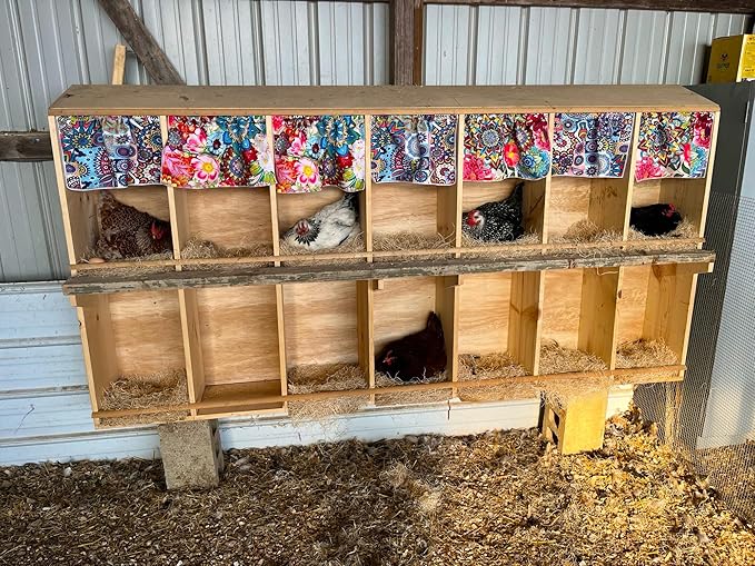 Nesting Pads for Chicken Coop Accessories - 12 Pack - Aspen Bedding for Chicken Nesting Box Rabbit Hutch - Organic Chicken Supplies