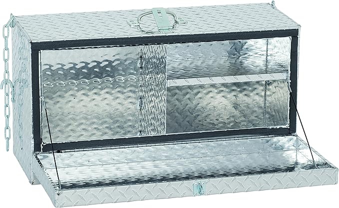 Weaver Leather Livestock Mini Deep Hanging Aluminum Tread Plate Show Box
