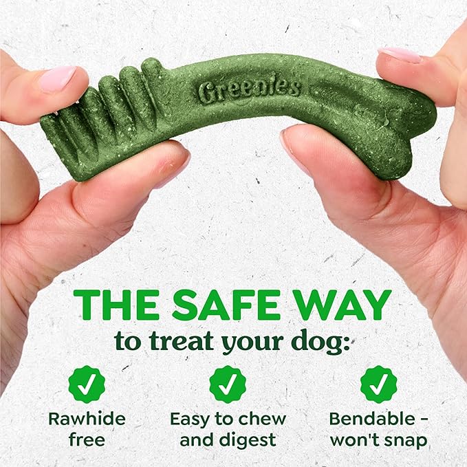 Greenies Veterinarian-Recommended Adult Natural Dental Dog Treats Regular Size, Original Flavor, 12 oz. Pack, 12 Count