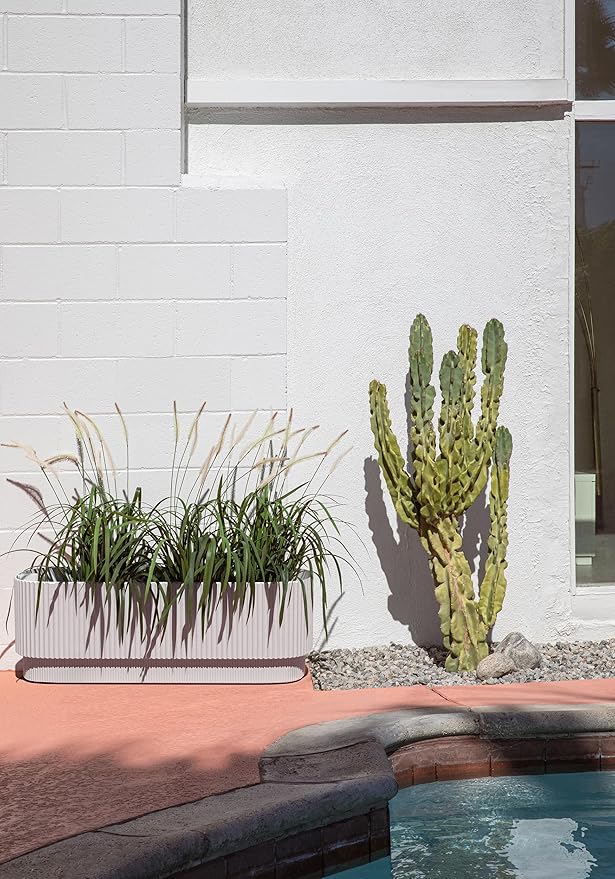 Veradek Demi Series Raised Garden Bed - Self-Watering Planter for Backyard & Garden | All-Weather Use