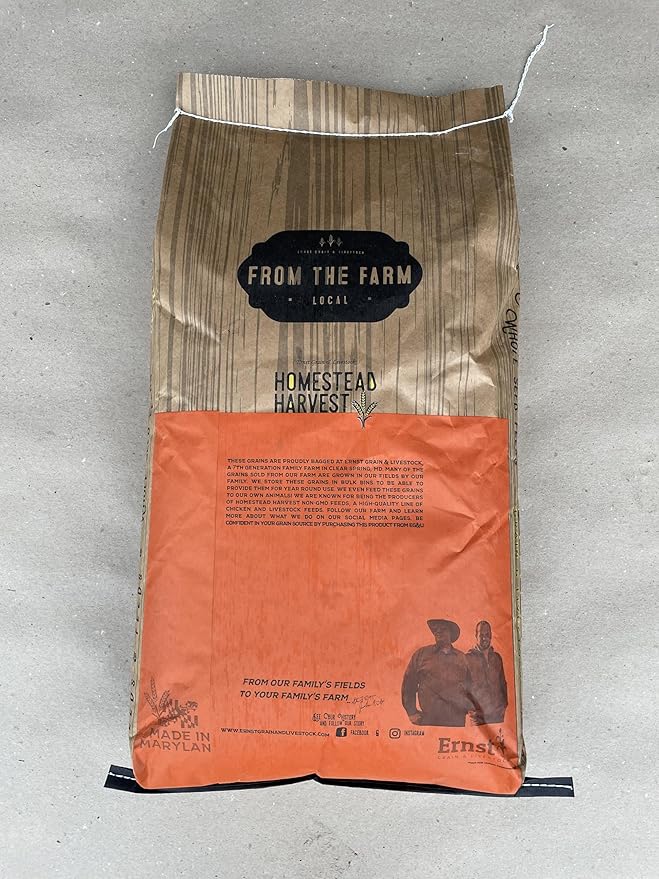 Ernst Grain & Livestock Bird and Wildlife Feed – Perfect for Birds, Ducks, Squirrels, Turkeys, Rabbits, Geese, and Deer – Non-GMO Wild Animal & Bird Feed for Outside Feeders (46 Pounds)