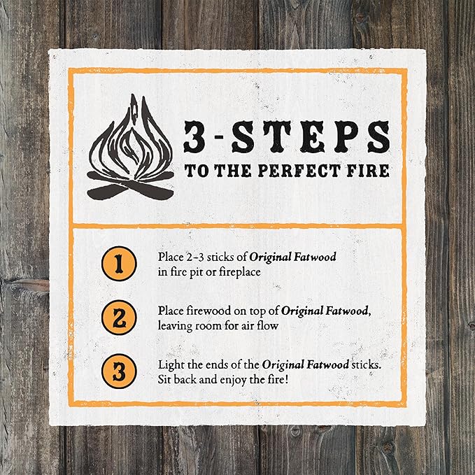Fatwood Fire Starter Sticks 10lb Box - Indoor or Outdoor 100% All Natural Pine Fire Starters for Campfires, Fireplace, Firepit, Wood Stove, or BBQ Grill - Kindling Wood Firewood Lighter by Pure Garden