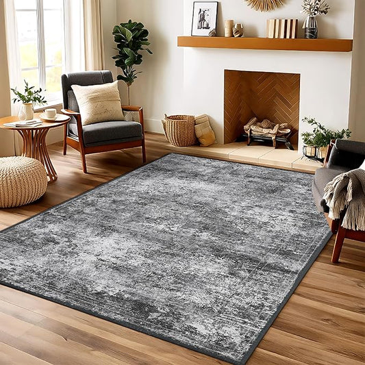 Bedroom Rug 5x8area Rugs Washable Green Rugs for Living Room